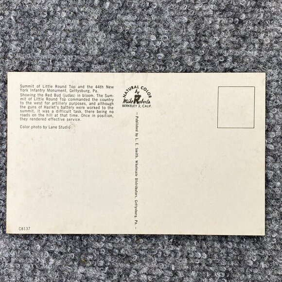 Vtg Gettysburg PA Postcard Lot Of 4 ￼‎ Battlefield Lincoln Speech Memorial Round - Picture 11 of 16